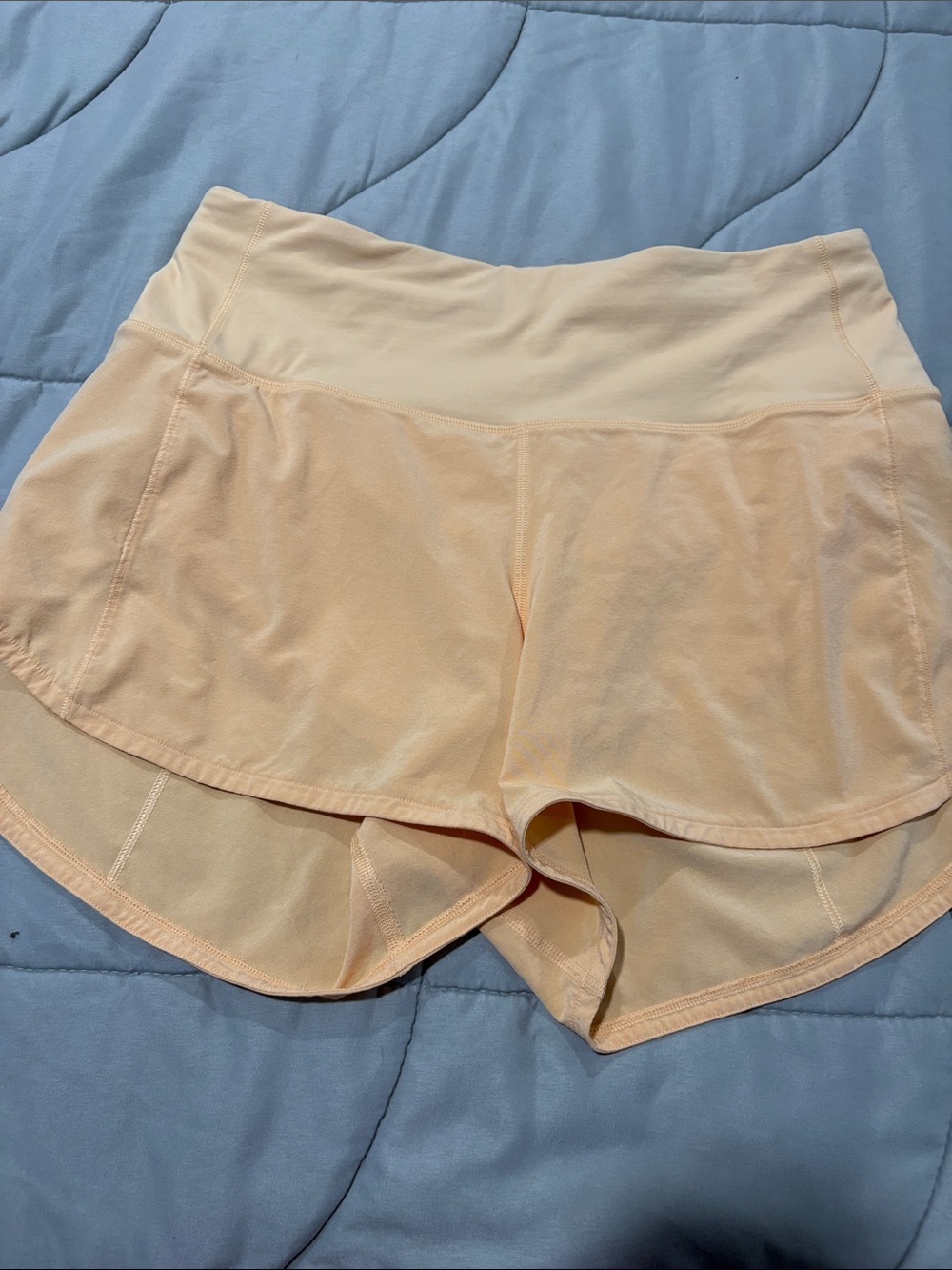 lululemon athletica Peach Double-Layer Active Skort